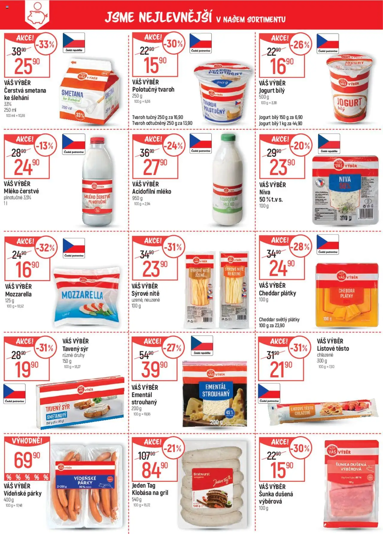 Globus leták od 20.08.2025 | Strana: 3 | Produkty: Sýr, Párky, Listové těsto, Cd