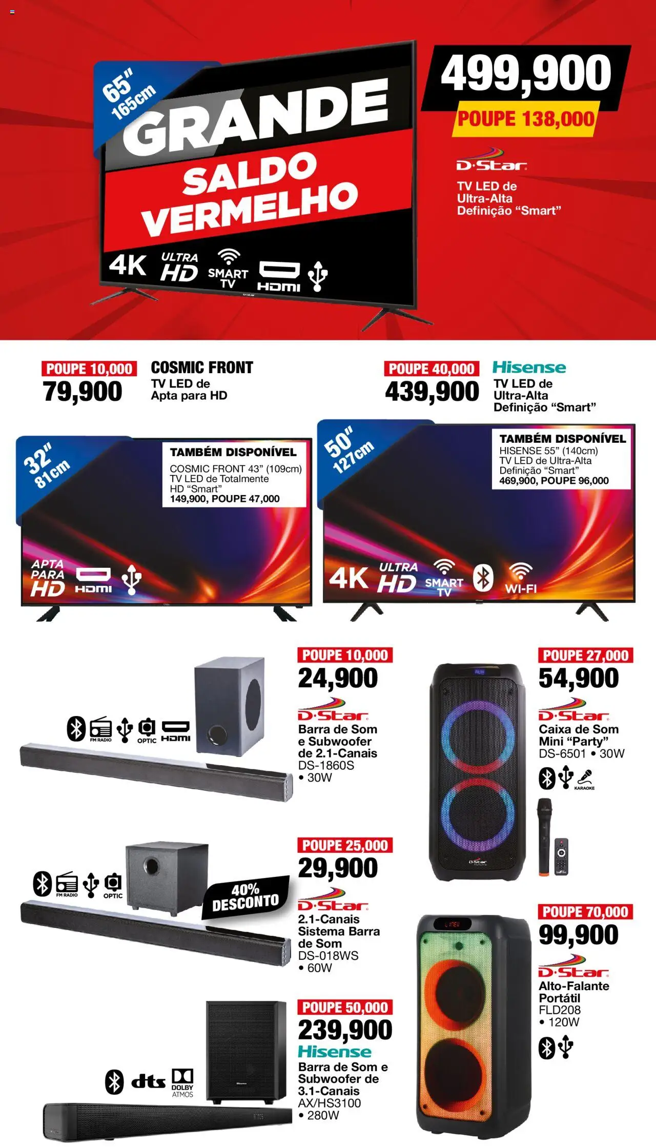OK Furniture - Angola Specials │ valid from 20.08.2025 | Page: 6 | Products: Radio, TV, Subwoofer