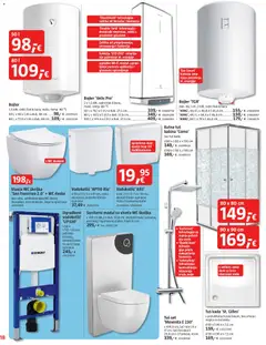 Bauhaus - Katalog - Pregled kataloga iz trgovine Bauhaus, vrijedi od 18.03.2026 | Stranica: 18 | Proizvodi: Tuš, WC daska, Vodokotlić, Wc školjka