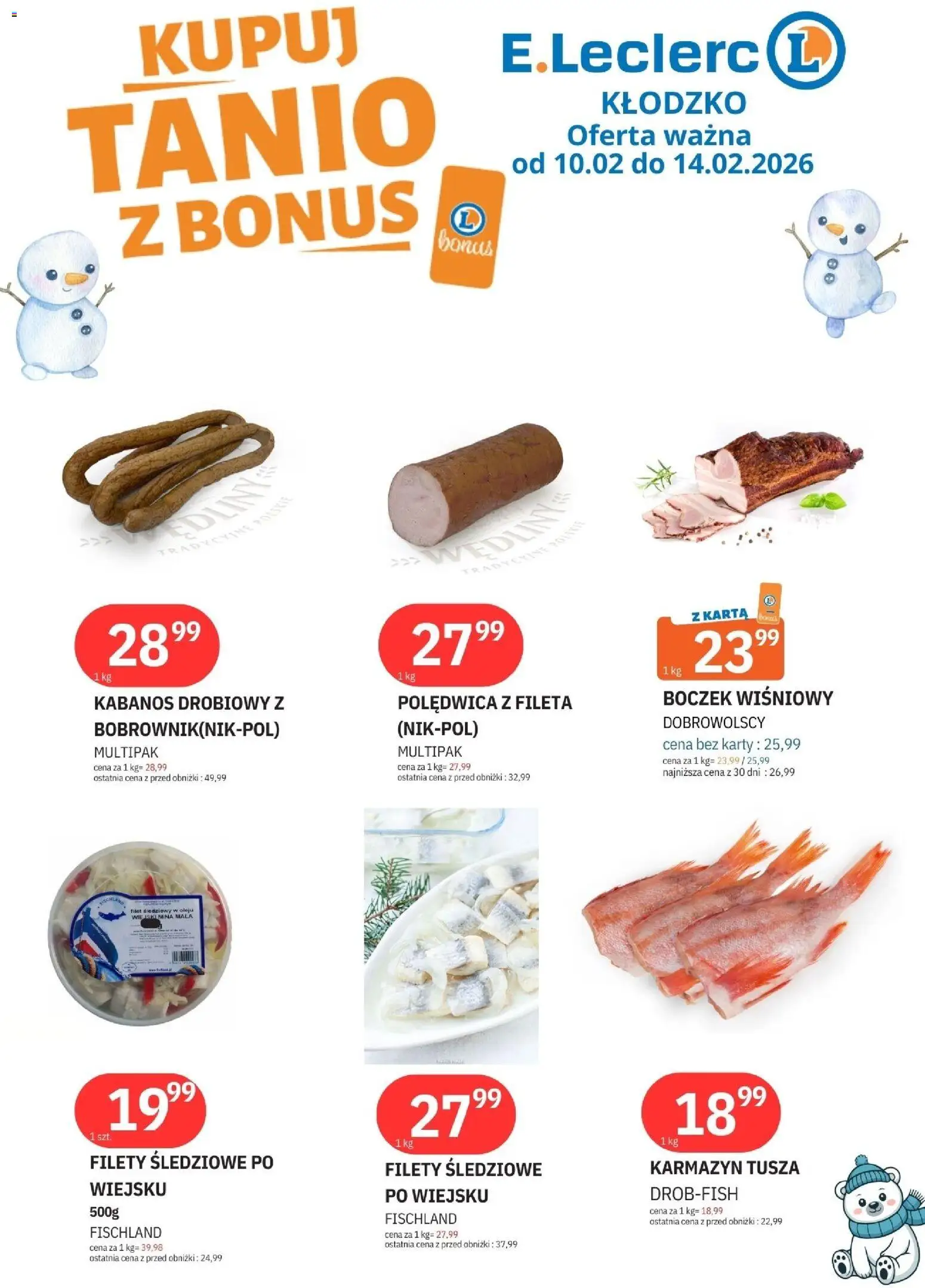 E.Leclerc Gazetka - Kłodzko od 10.02.2026 | Strona: 4