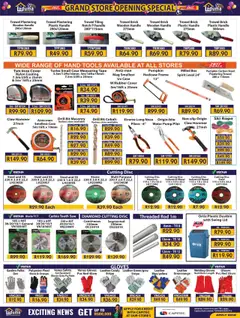 Laduma Hardware specials catalogue – valid from 09.10.2025 | Page: 14 | Products: Gloves, Drill, Hacksaw, Tape