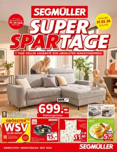 Segmüller Prospekt 	 ab 15.02.2026 gültig