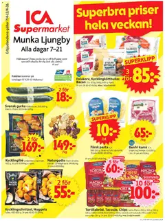ICA Supermarket - Munka-Ljungby - Förhandsvisning av reklamblad från butik ICA Supermarket aktuell från 06.04.2026