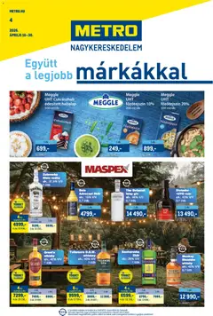 Metro akciós újság - amely érvényes a következő dátumtól: 16.04.2026 | Oldal: 1