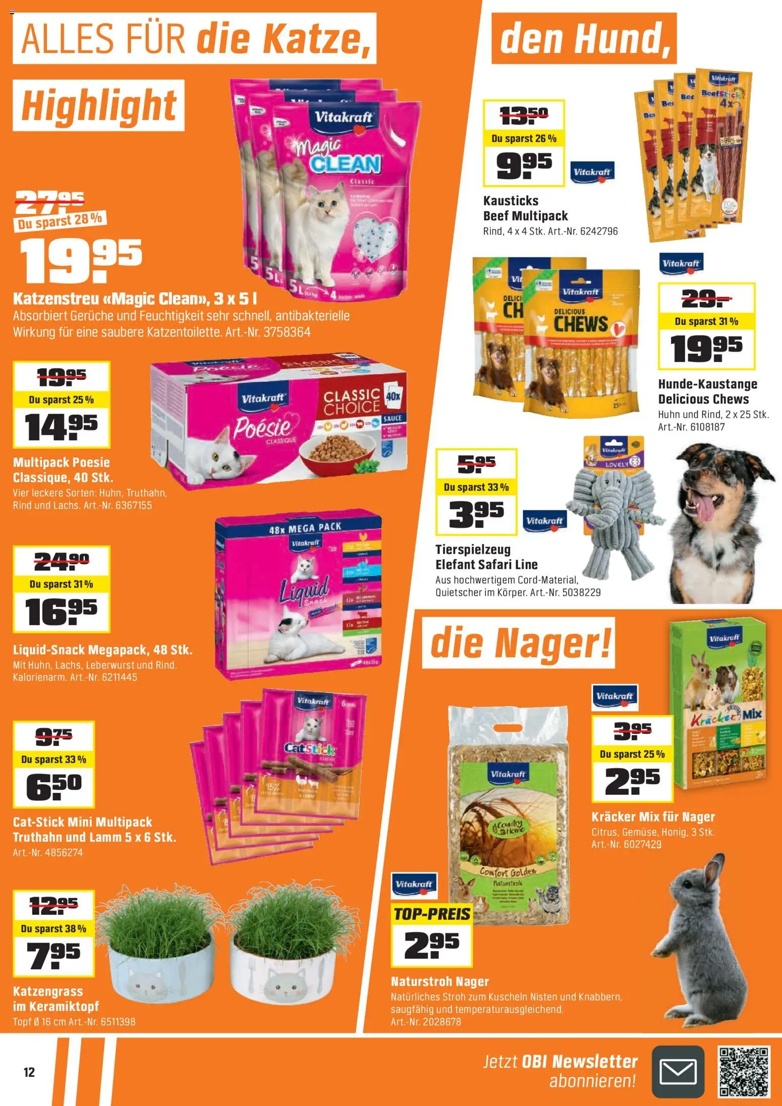 OBI - BIBERSTARKE Angebote bei OBI. – gültig ab 14.02.2026 | Seite: 12