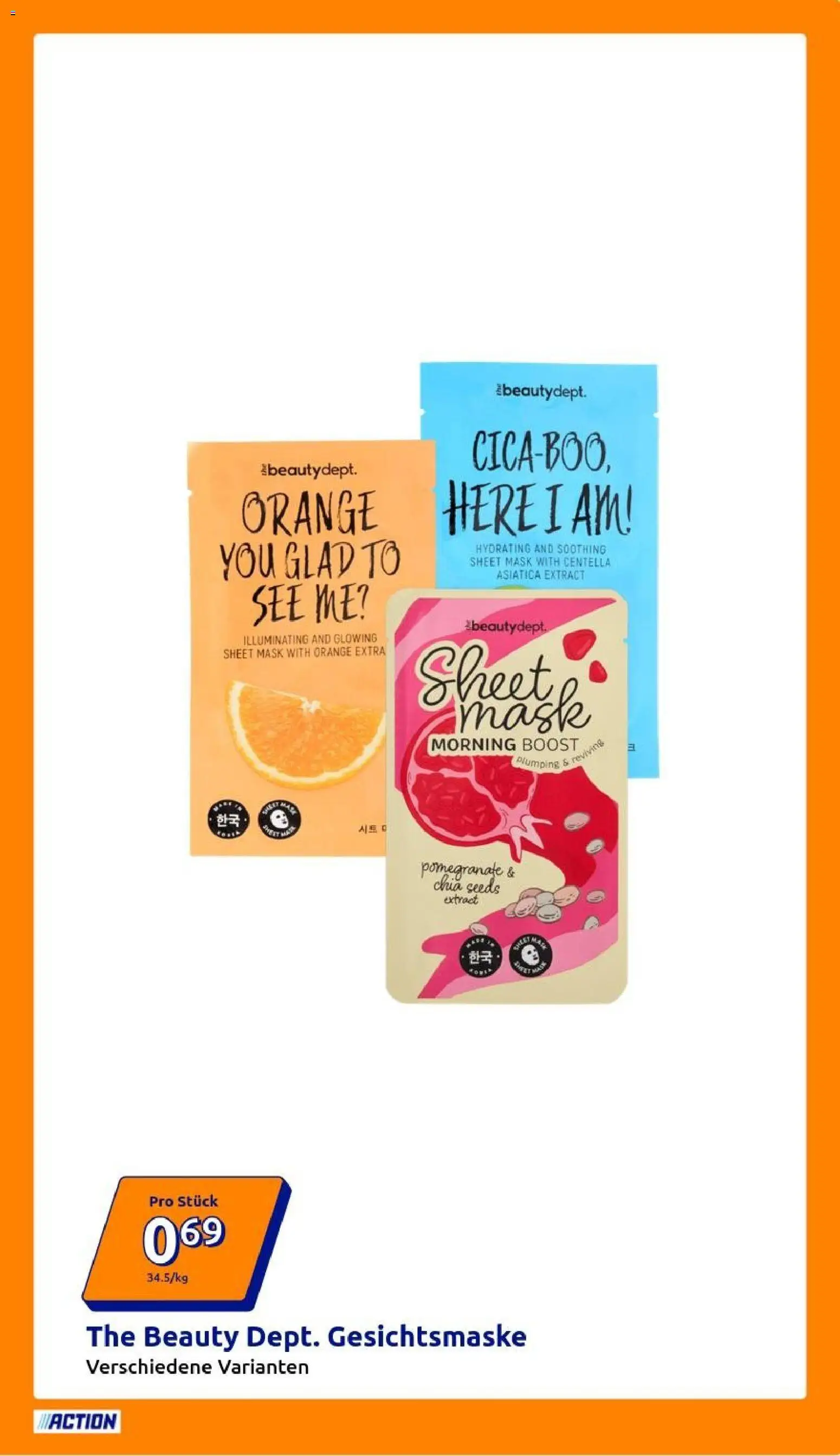 Action Prospekt – gültig ab 15.04.2026 | Seite: 3 | Produkte: Gesichtsmaske