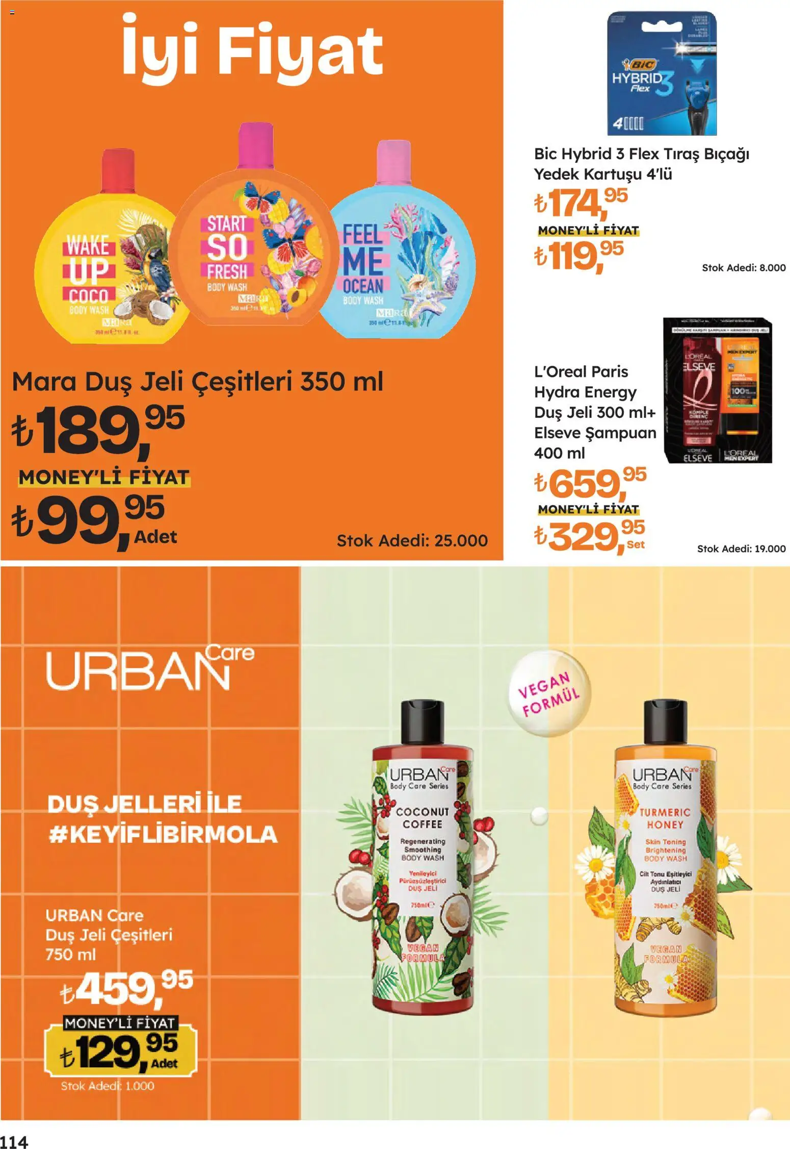 Migros Katalog - 5M Migroskop Dijital - 16.04.2026 tarihinden itibaren geçerlidir | Sayfa: 114 | Ürünler: Duş, Şampuan, Duş jeli