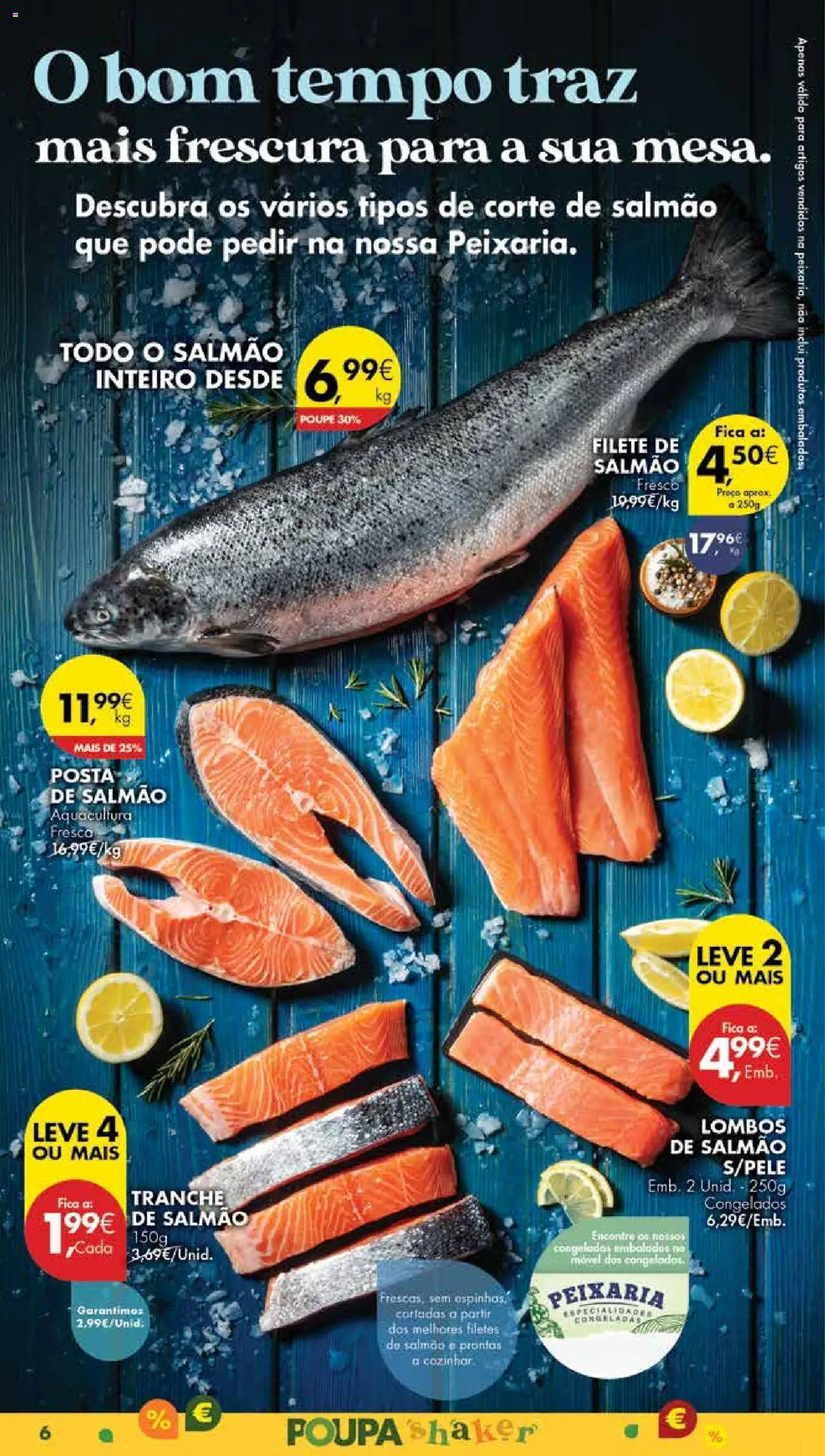 Pingo Doce Poupe Esta Semana Madeira │ válido de 05.08.2025 | Página: 6 | Produtos: Salmão