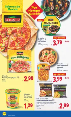 Lidl catálogo MAD │ válido desde el 11.08.2025 | Página: 22 | Productos: Pizza, Τυρόπιτα, Κάδος απορρυμάτων, Langostino