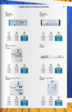 Metro katalog - važi od 01.09.2025 | Strana: 9 | Proizvode: Rukavice, Salvete