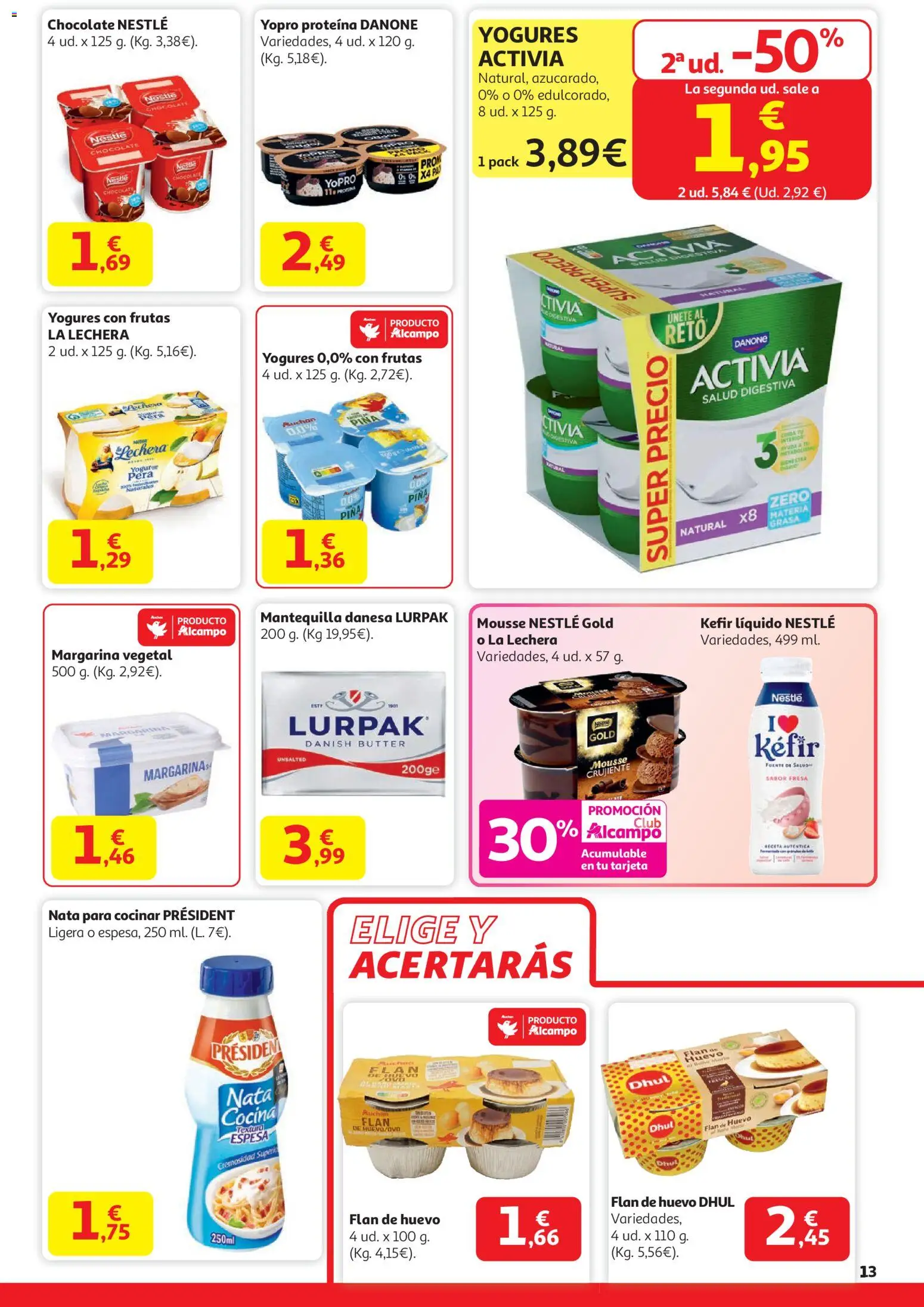 Alcampo - HG Catalan  │ válido desde el 29.12.2025 | Página: 13 | Productos: Chocolate, Piña, Cocina, Συσκευή ροής