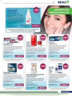 BENU Gyógyszertárak Akciós újság - amely érvényes a következő dátumtól: 01.11.2025 | Oldal: 25 | Termékek: Gomba, Sampon, Bor