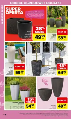 Pogląd oferty "Carrefour gazetka - Ogród" - ważna od 02.03.2026 | Strona: 20 | Produkty: Doniczka