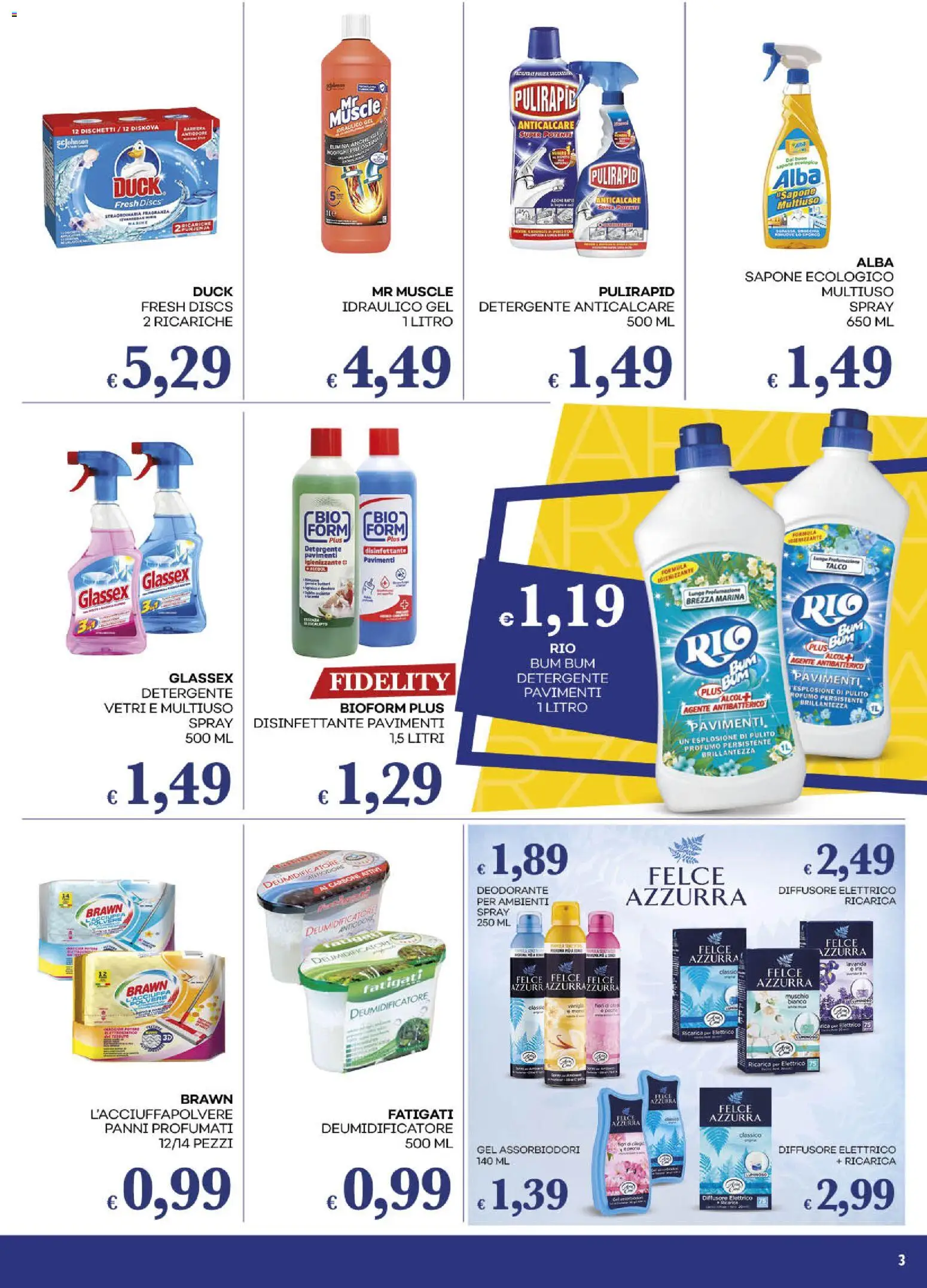 Volantino Pilato del 03.03.2026 | Pagina: 3 | Prodotti: Sapone, Detergente, Anticalcare, Profumo