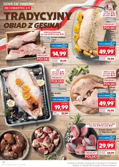 Pogląd oferty "Kaufland gazetka" - ważna od 06.11.2025 | Strona: 26 | Produkty: Karta, Pierś z gęsi, Gęś