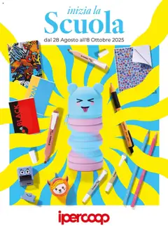 Anteprima del volantino Ipercoop - Inizia la scuola valido a partire dal 27.08.2025