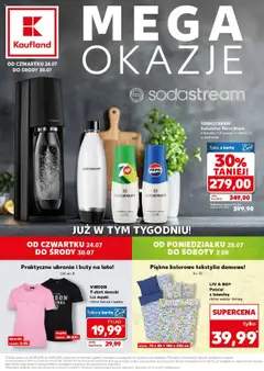 Pogląd oferty "Kaufland gazetka - Mega okazje" - ważna od 24.07.2025
