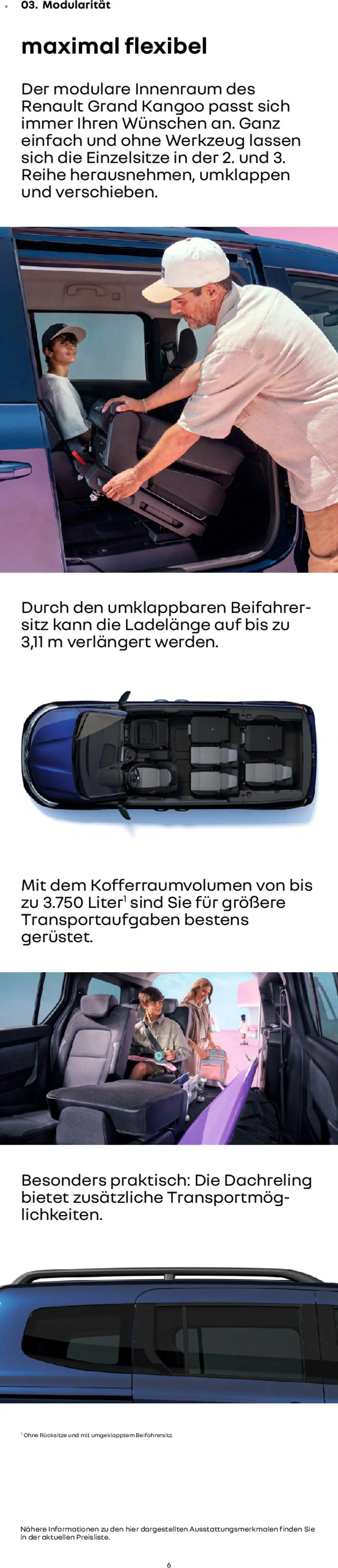 Renault Neuer Grand Kangoo	 - gültig ab dem 10.06.2025 | Seite: 6