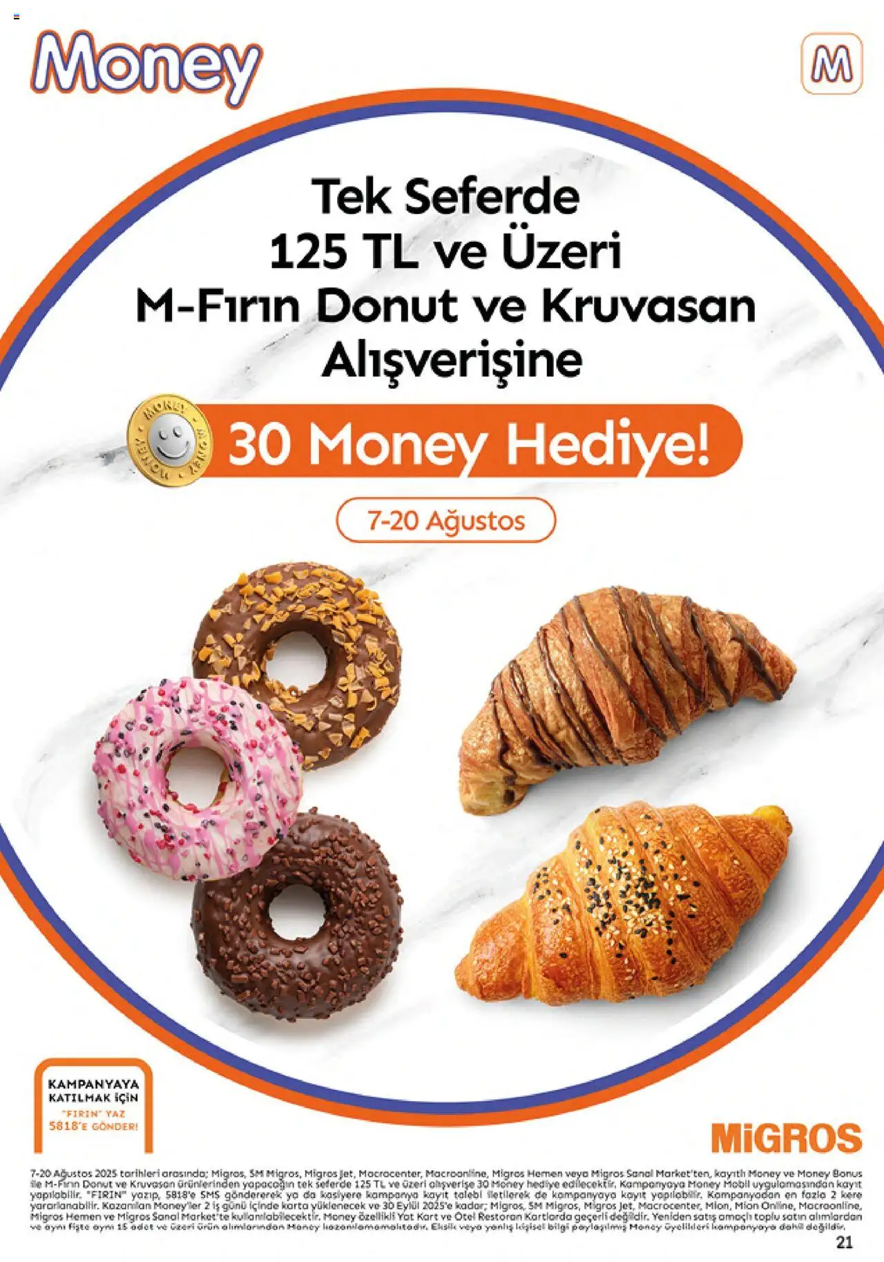 Migros Katalog - 5M Migroskop Dijital - 07.08.2025 tarihinden itibaren geçerlidir | Sayfa: 21 | Ürünler: Fırın