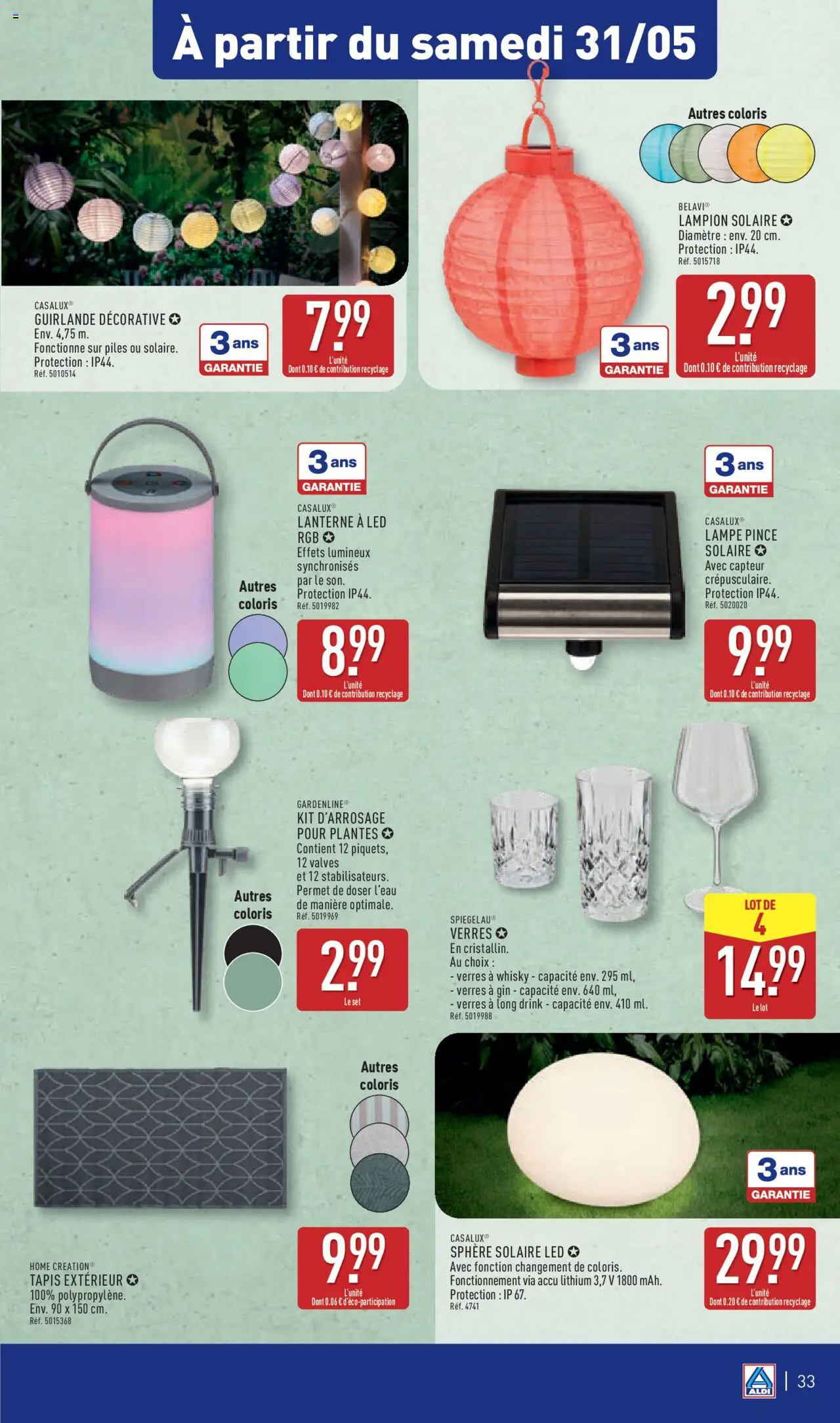  | Page: 36 | Produits: Whisky, Tapis, Piles, Tapis extérieur