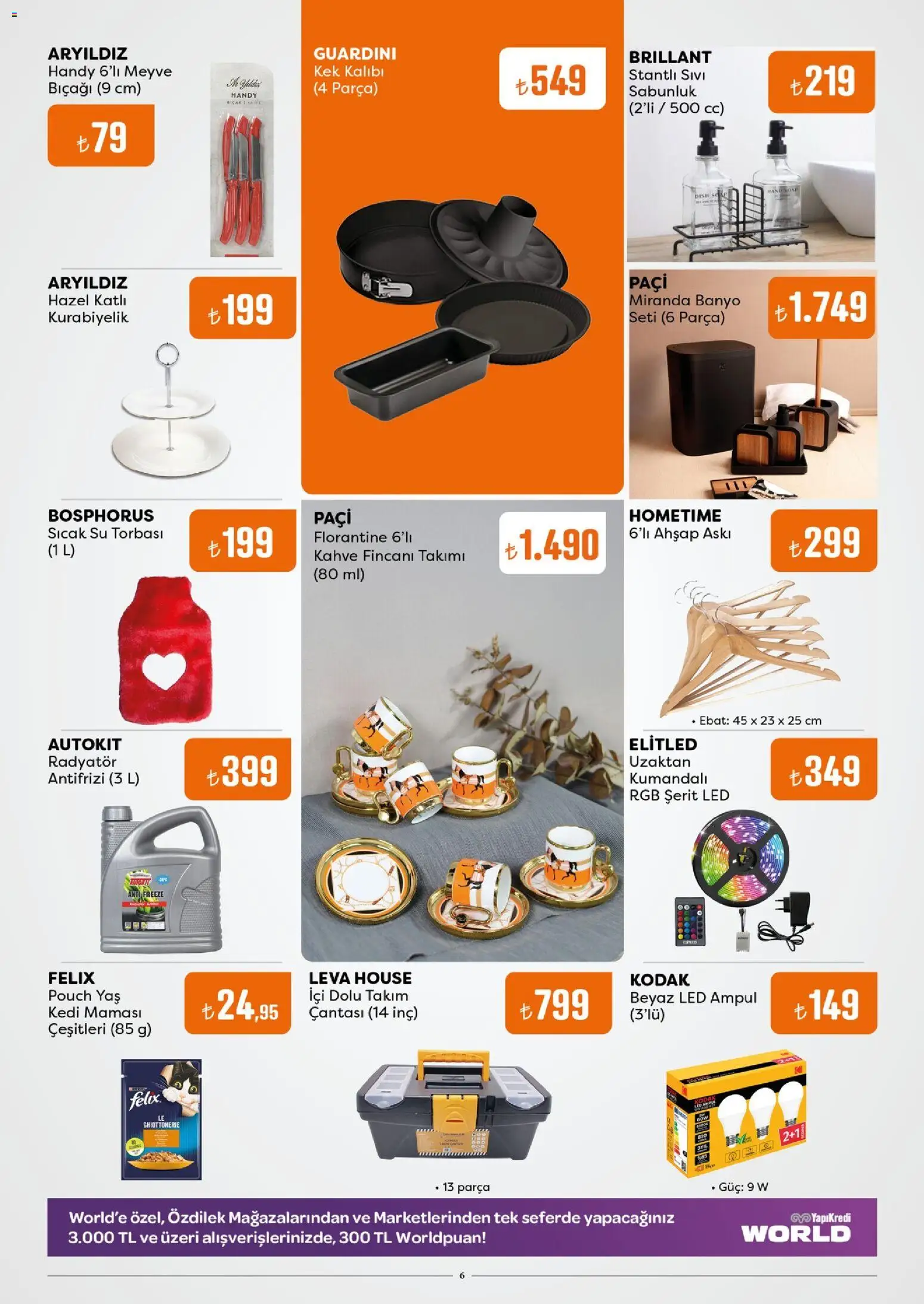 Özdilek Katalog - 02.01.2026 tarihinden itibaren geçerlidir | Sayfa: 6 | Ürünler: Sıcak su torbası, Su, Meyve, Sabunluk