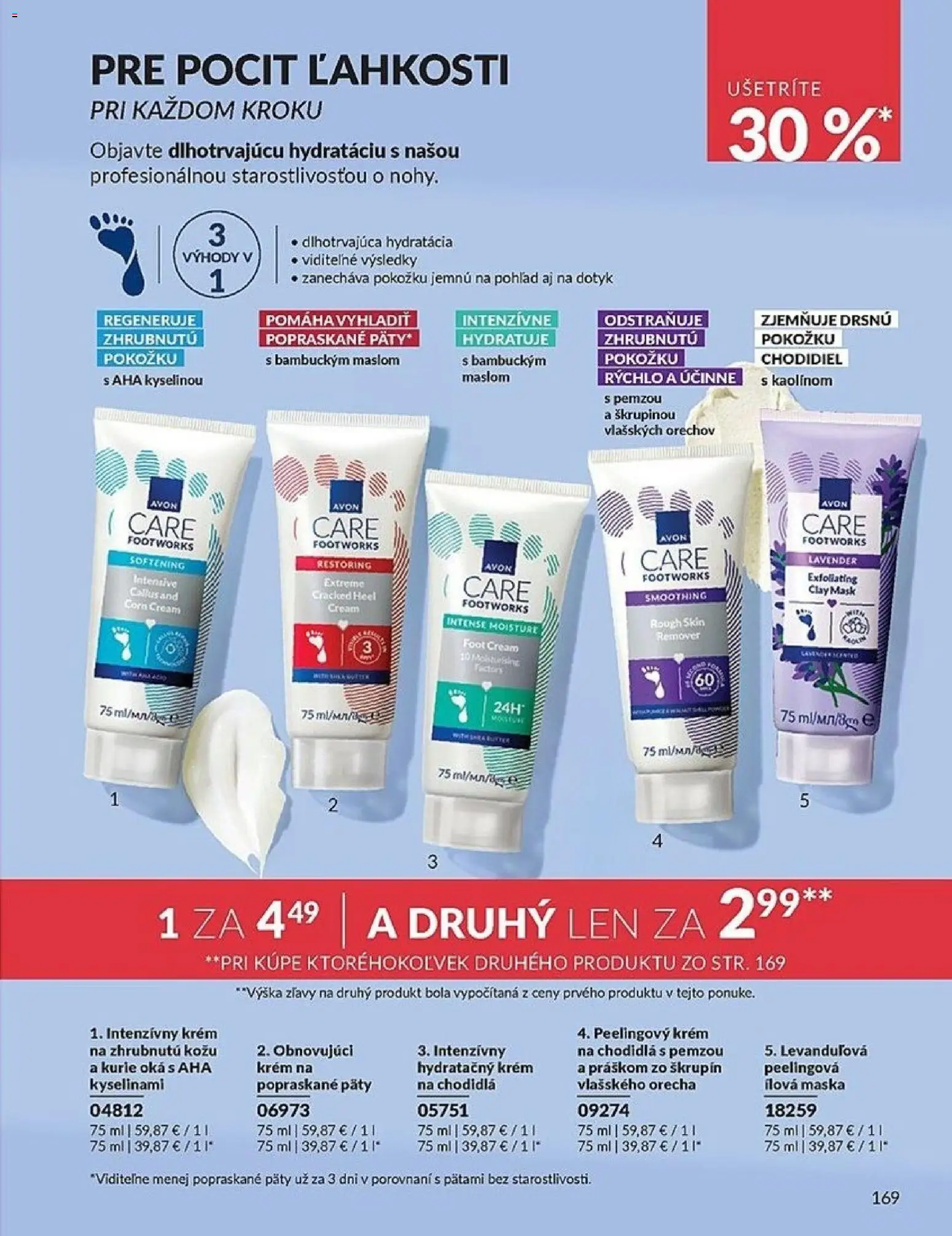 Nové Avon akcie – leták je platný od 01.01.2026 | Strana: 169 | Produkty: Maska, Krém