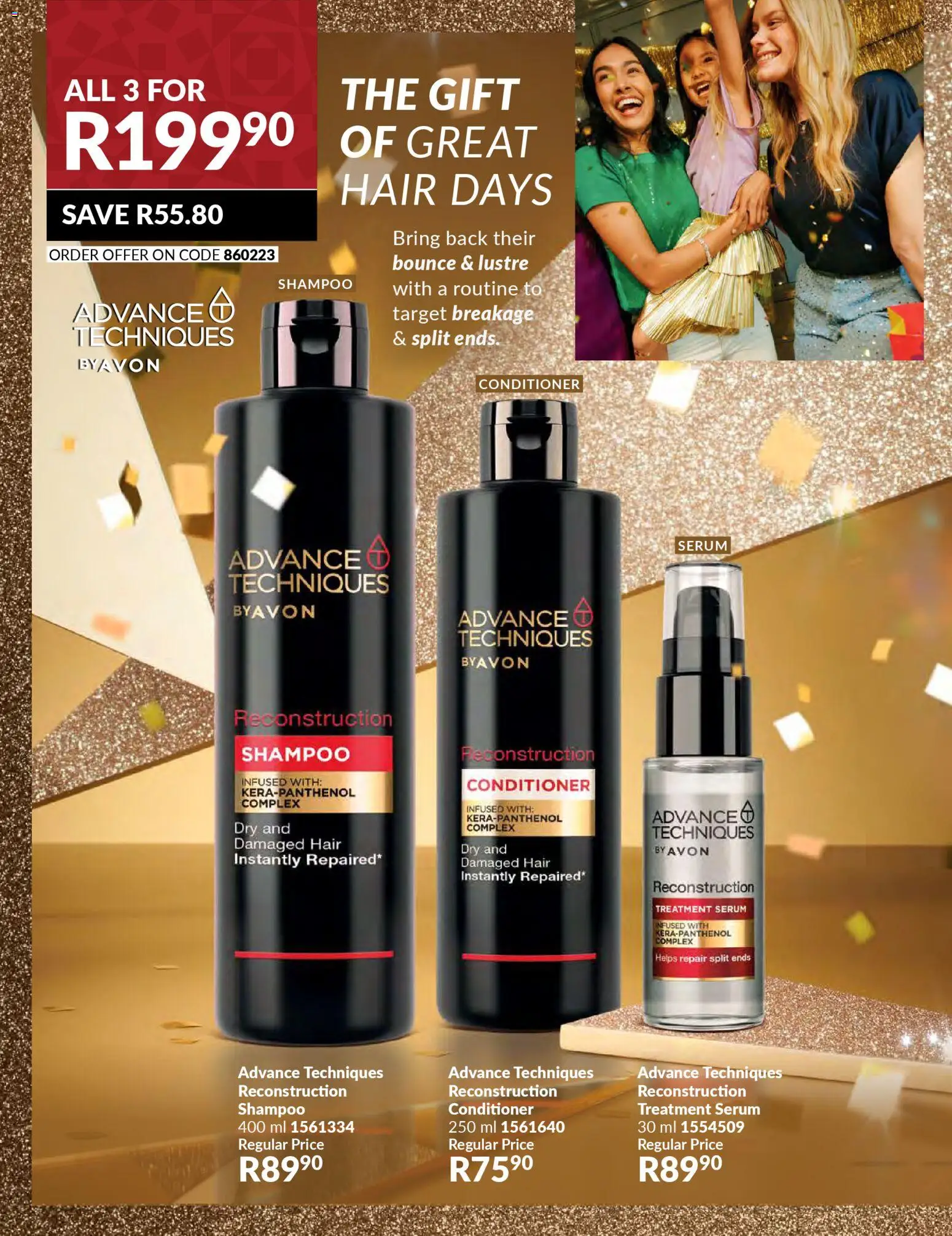 New Avon catalogue – valid from 01.12.2025 | Page: 24 | Products: Serum, Shampoo, Conditioner