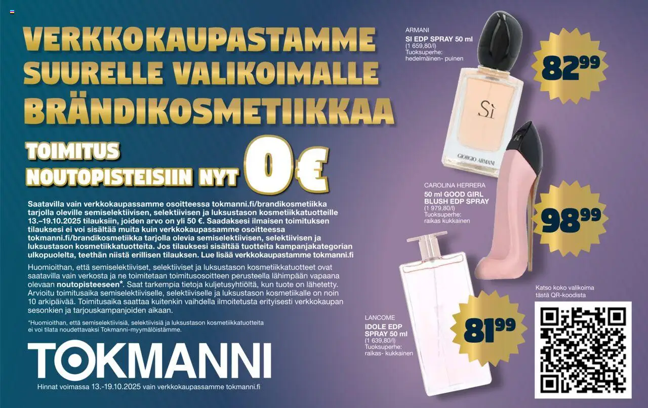Tokmanni - Kosmetiikkaliite – voimassa 13.10.2025 alkaen | Sivu: 4 | Tuotteet: Voi