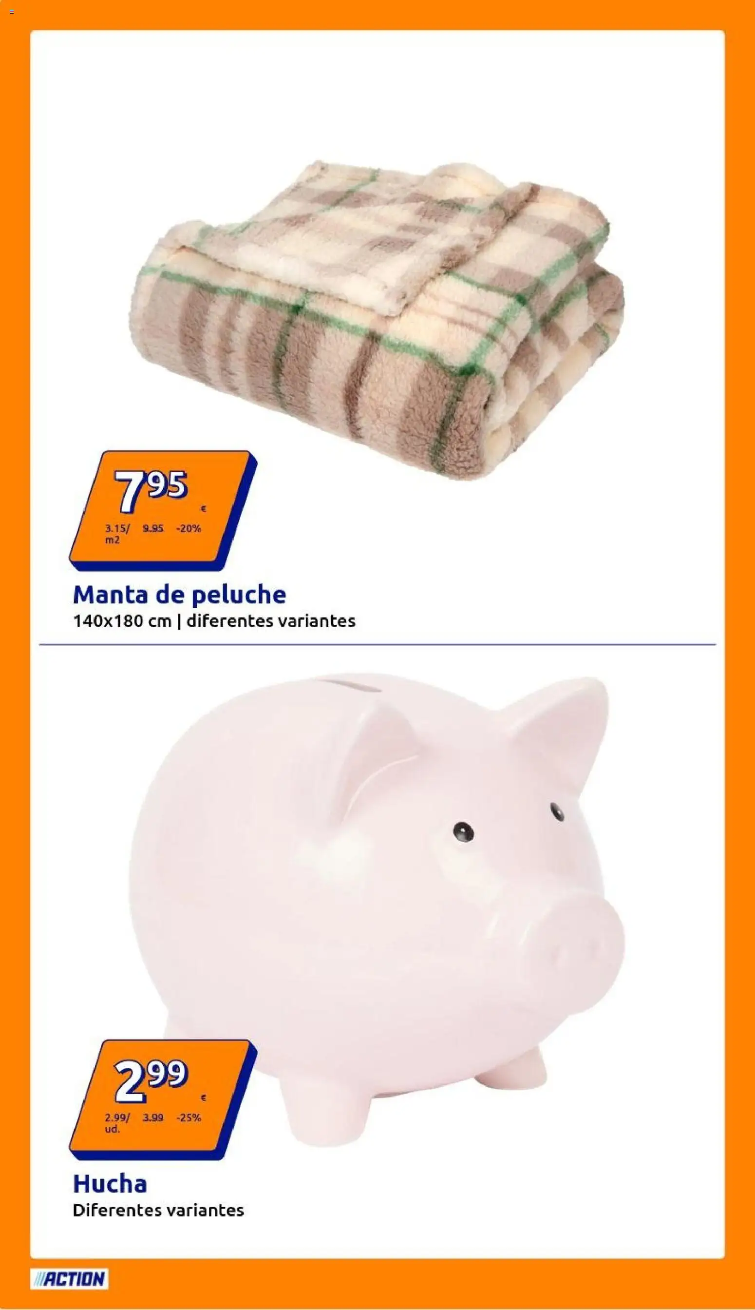 Action - Action ES week 43 2025 │ válido desde el 22.10.2025 | Página: 8 | Productos: Manta