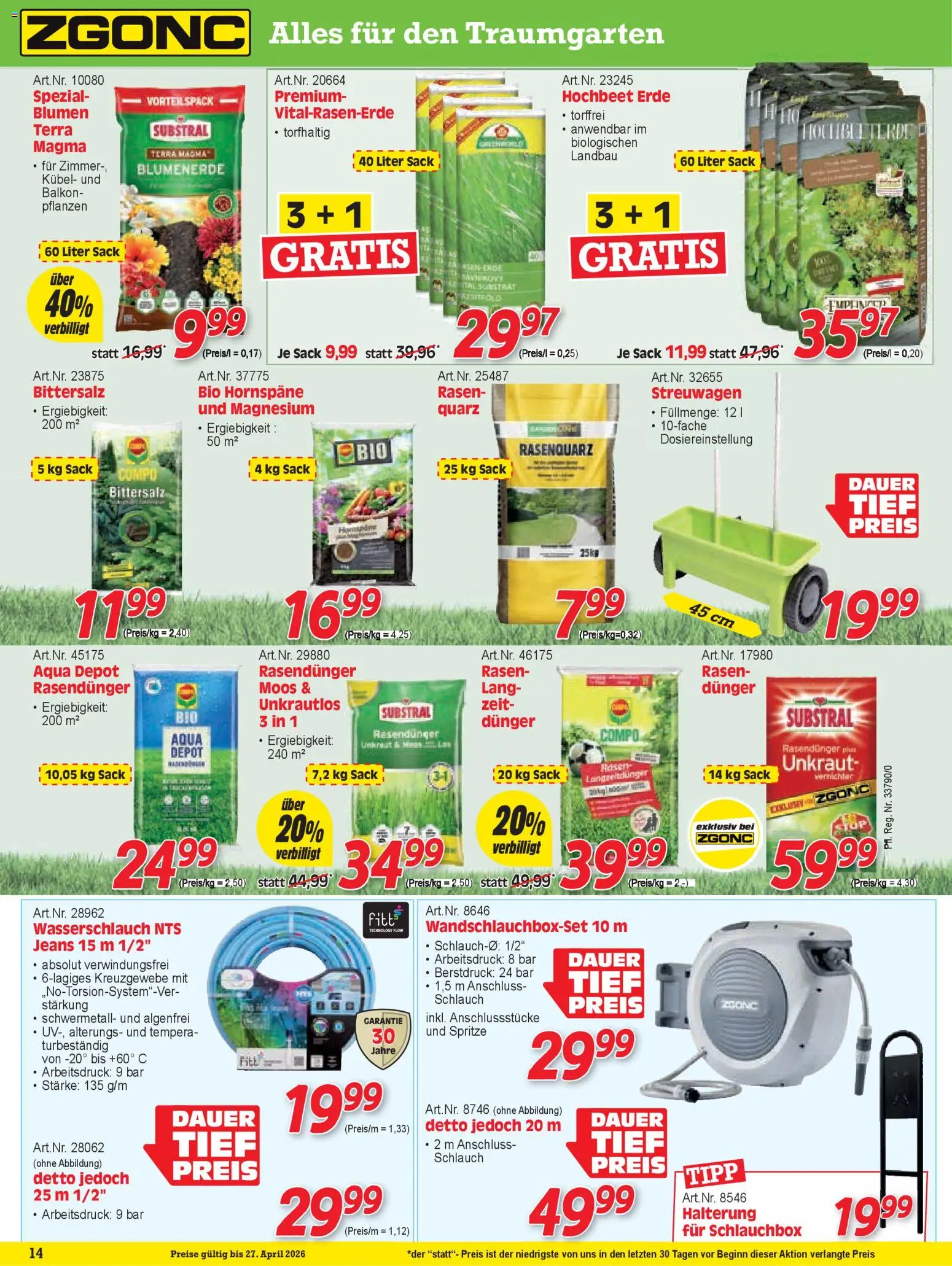 Die besten Angebote | Zgonc Flugblatt April I 2026 ab 01.04.2026 | - Jetzt stöbern! | Austria