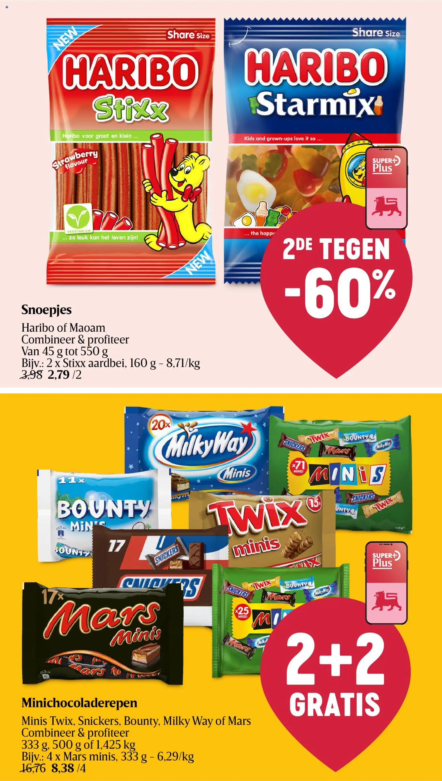 {H1} | Pagina: 23 | Producten: Mars, Twix, Snickers, Kan