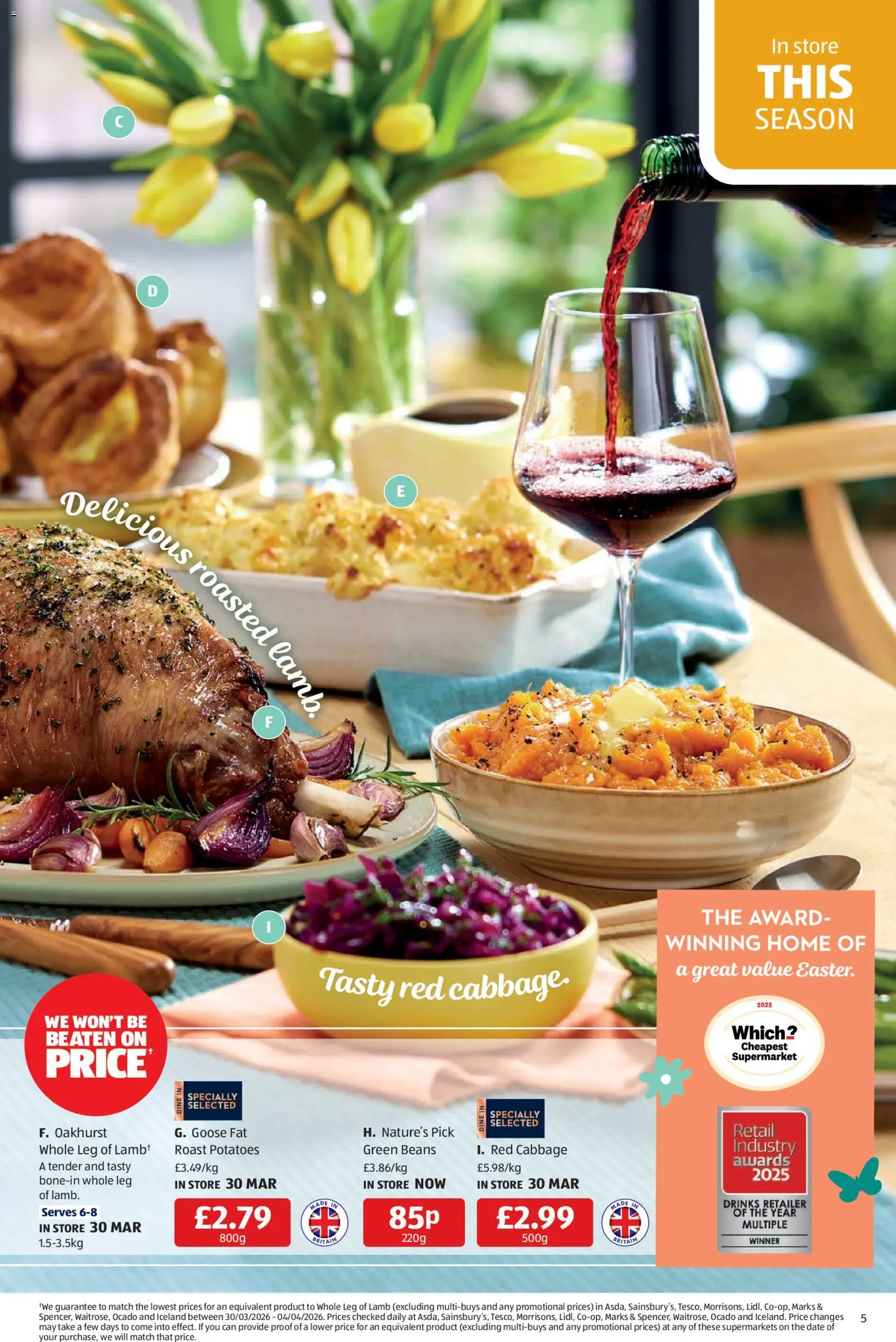 Do you know WHAT OFFERS await you at Aldi? View the April flyer online! | United Kingdom