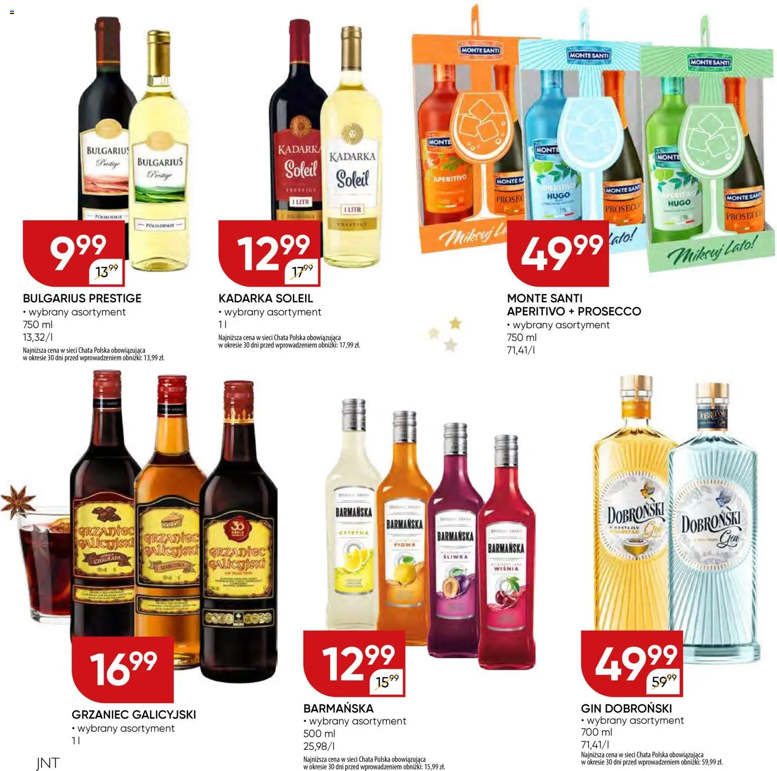 Chata Polska Gazetka - Mocna Oferta od 16.12.2025 | Strona: 12 | Produkty: Pigwa, Monte Santi, Gin, Prosecco