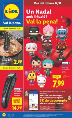 Vista previa Lidl folleto de bazar válido desde el 17.11.2025