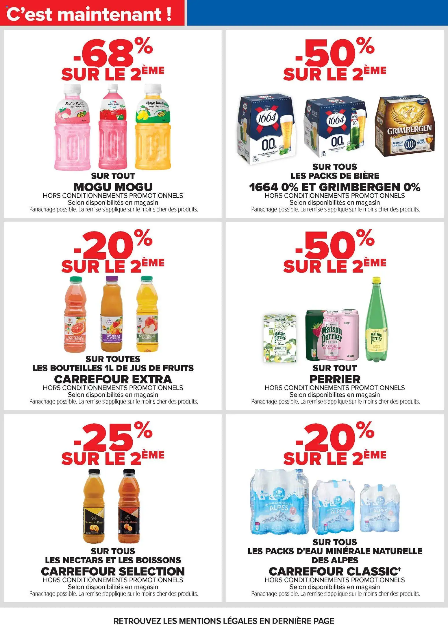 {H1} | Page: 55 | Produits: Alcool, Mogu Mogu, Bière blonde, Eau minérale naturelle