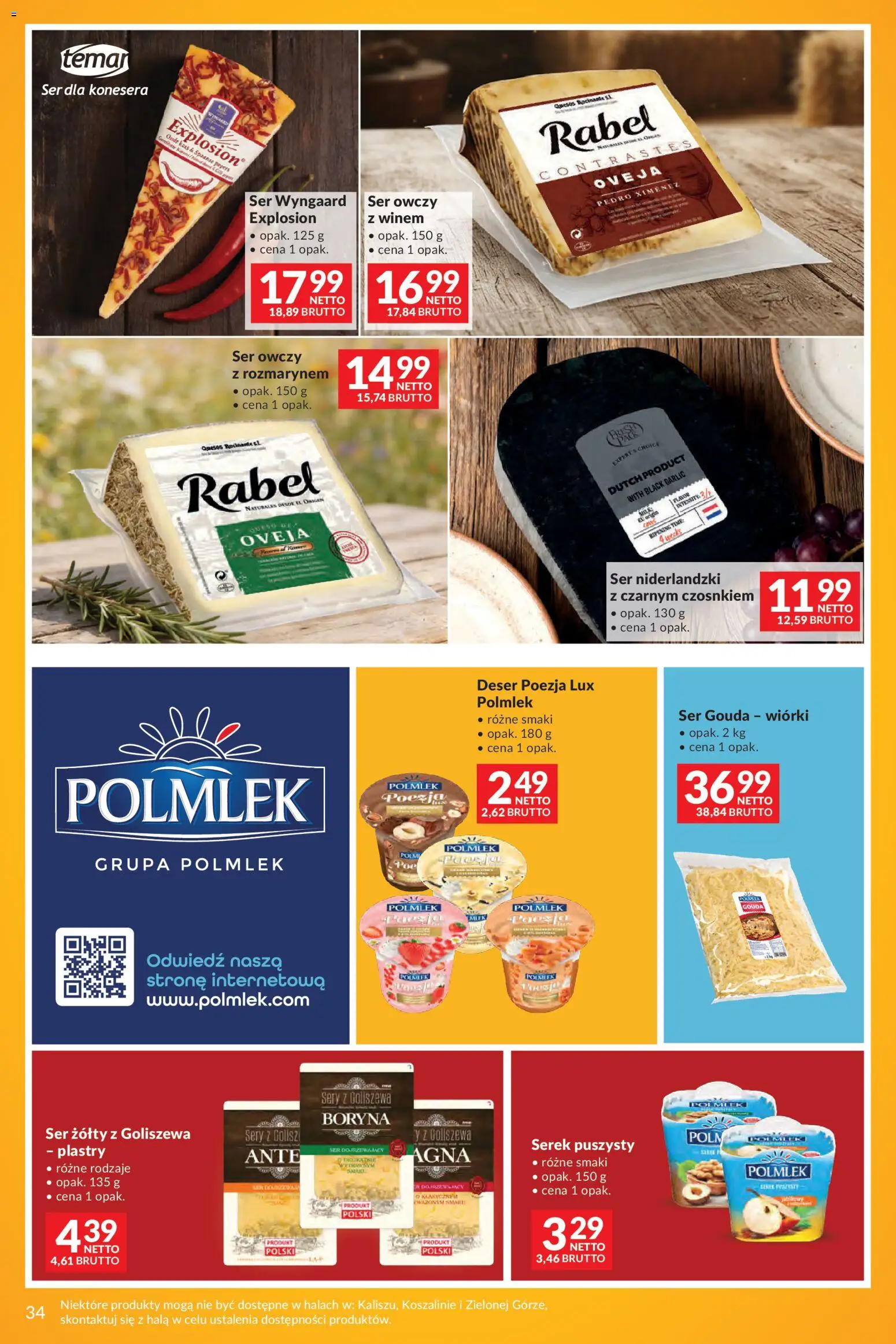 Makro gazetka - Markowe Inspiracje Maja od 28.04.2026 | Strona: 32 | Produkty: Ser żółty, Ser owczy, Sery, Ser gouda