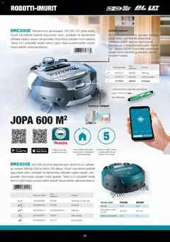 Makita-mainoslehti voimassa 01.12.2025 alkaen | Sivu: 17