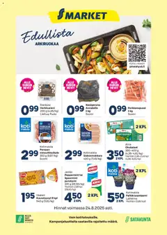 Katso S-market Ulvila voimassa alkaen 21.08.2025