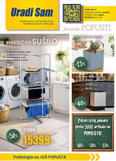 Uradi Sam Januarski popusti - pregled Uradi Sam kataloga - važi od 15.01.2026