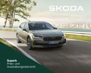 Škoda Superb und Superb Combi Preisliste ab 10.09.2025 gültig