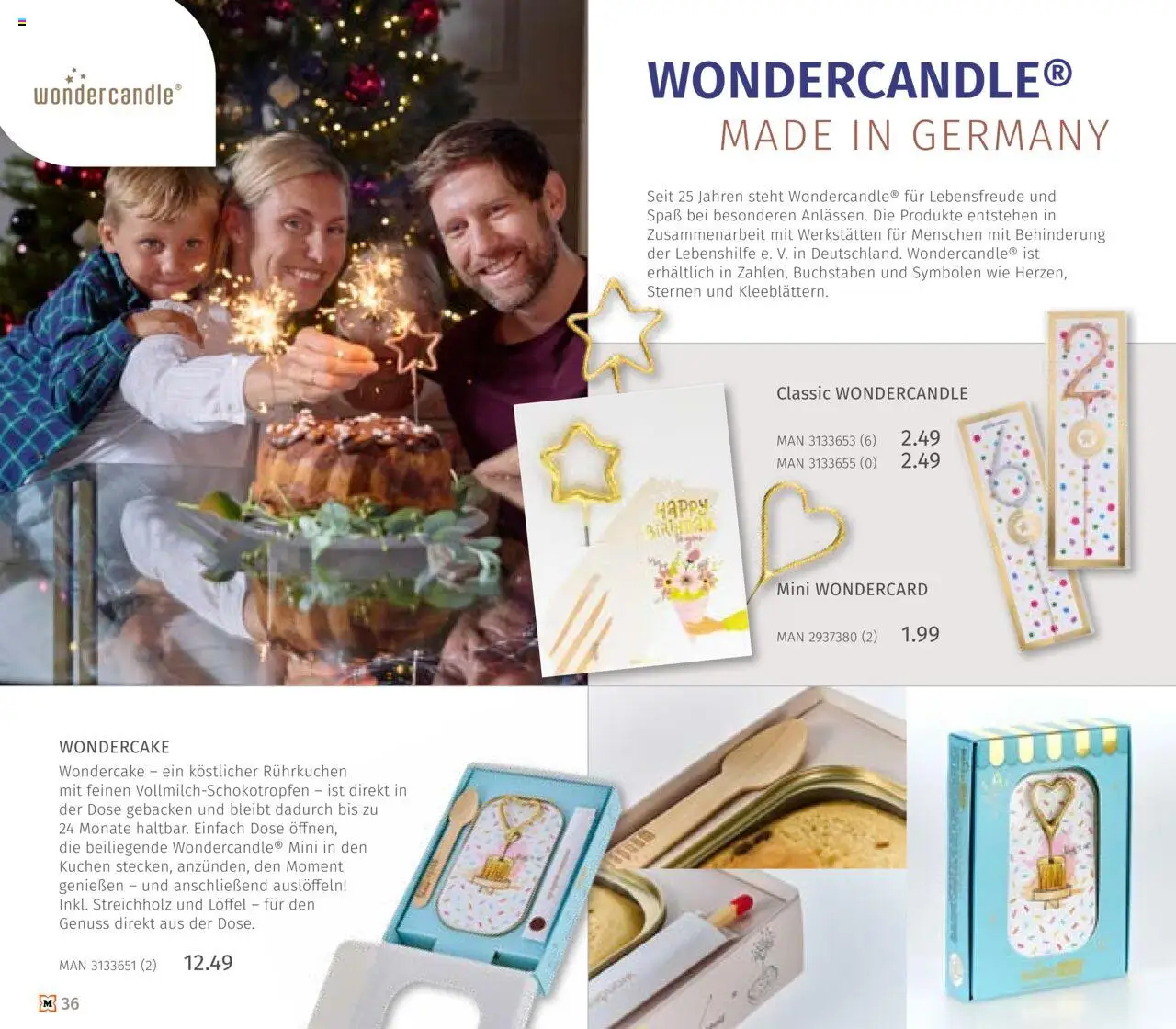 Müller Haushaltskatalog – gültig ab 03.10.2025 | Seite: 36 | Produkte: Kuchen