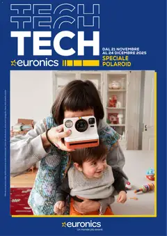 Anteprima del volantino Euronics Polaroid catalogo valido a partire dal 21.11.2025