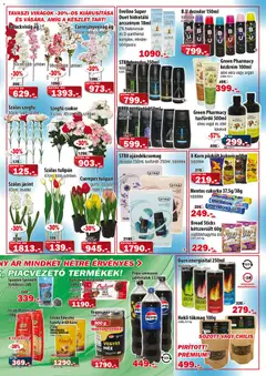 Vianni akciós újság - amely érvényes a következő dátumtól: 25.03.2026 | Oldal: 3 | Termékek: Energiaital, Pepsi, Kétszersült, Dezodor