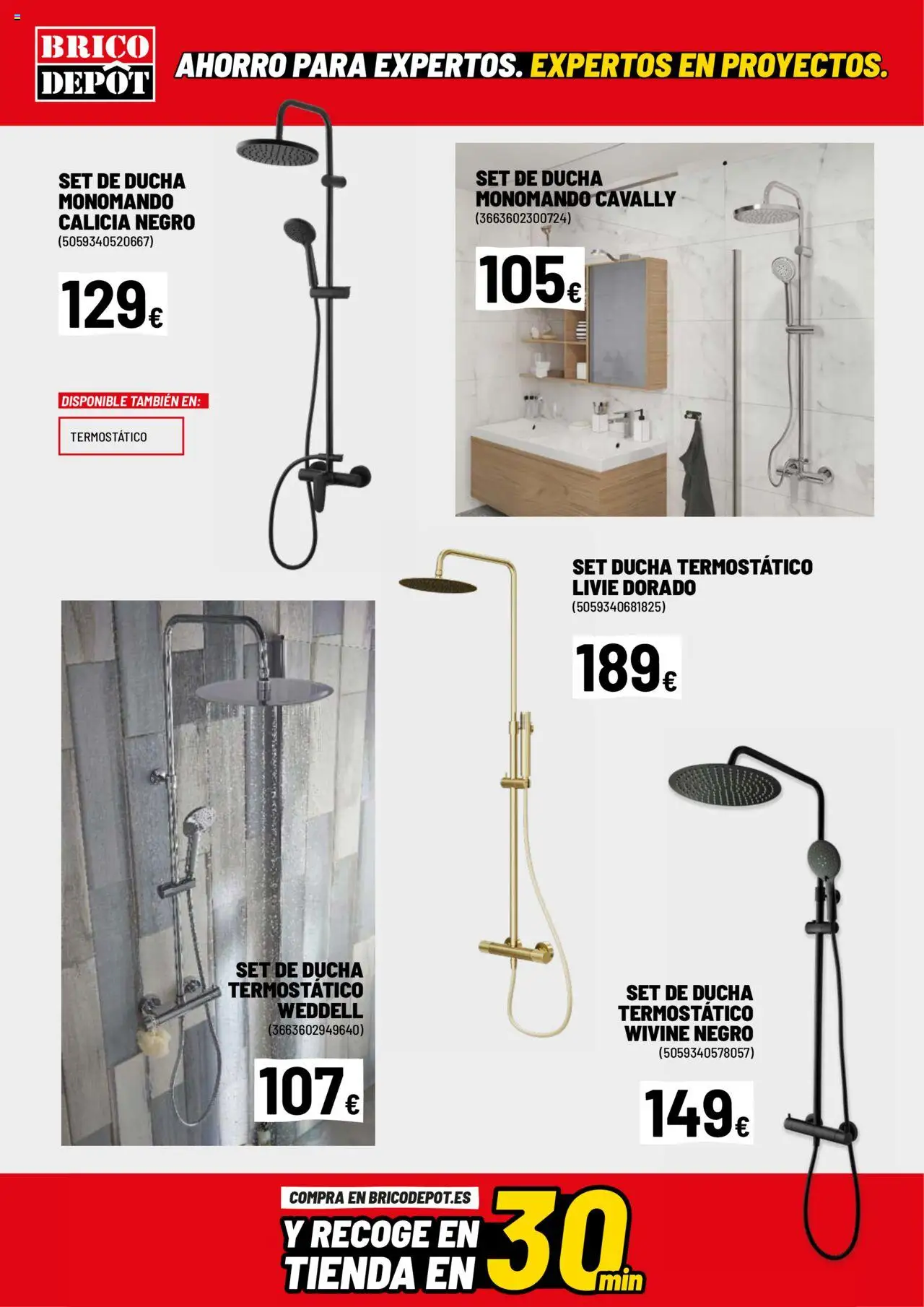 Brico Depôt folleto │ válido desde el 29.08.2025 | Página: 8 | Productos: Ducha