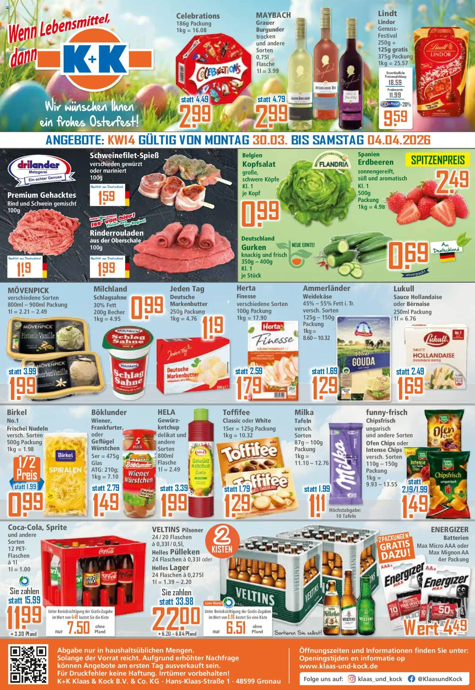 Klaas & Kock Prospekt 	 – gültig ab 30.03.2026 | Seite: 1
