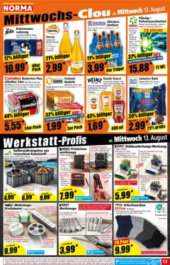 Norma Prospekt 	 - gültig ab dem 11.08.2025 | Seite: 13