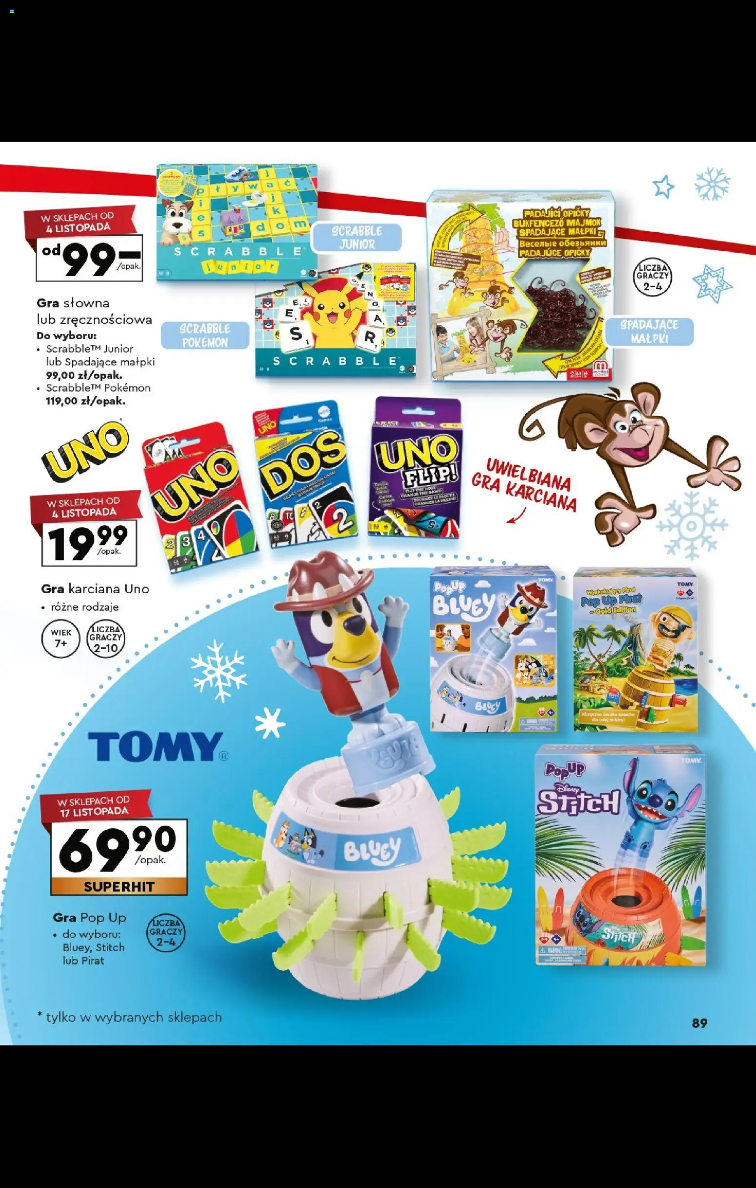 Biedronka gazetka - Kraina zabawek od 27.10.2025 | Strona: 89 | Produkty: Gra