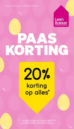 Leen Bakker folder - Voorbeeld van een folder van Leen Bakker, geldig van 30.03.2026