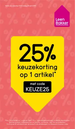 Leen Bakker folder - Voorbeeld van een folder van Leen Bakker, geldig van 30.03.2026