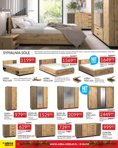 Pogląd oferty "Abra meble Gazetka" - ważna od 03.12.2025 | Strona: 32 | Produkty: Plyty, Łóżko, Szafa, Komoda